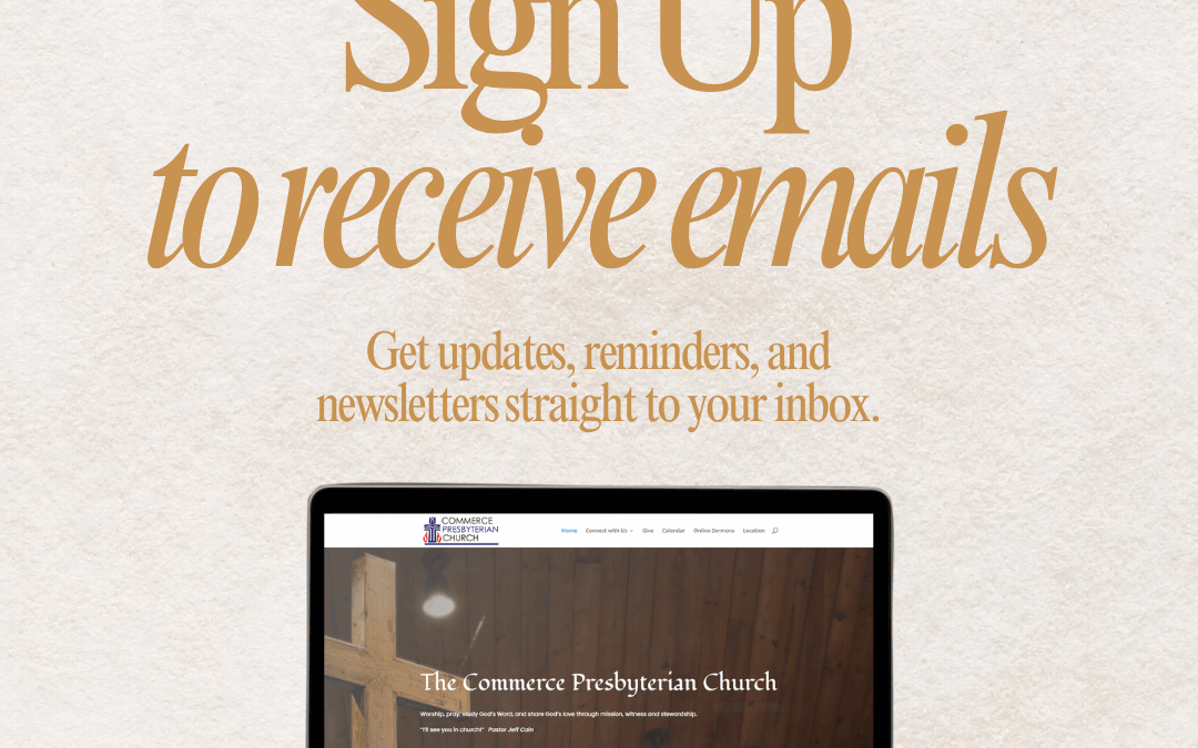 Subscribe to Our Mailing List!